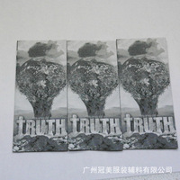 2024年流行元素仿歐洲古建筑藝術的有3D數碼效果的背包織嘜標