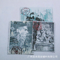 新款數碼防偽臂章防皺不縮水胸章皺阻燃材料標簽