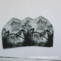 新款3D數(shù)碼效果的多色織章歐洲風(fēng)格藝術(shù)特色數(shù)碼織嘜